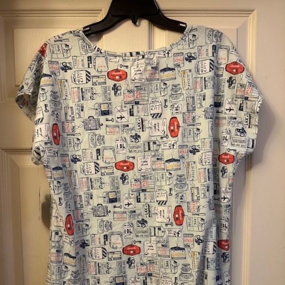 Jasmine & Ginger Pajama Top, Size XL, Tags Still Attached!!! - Picture 2 of 2